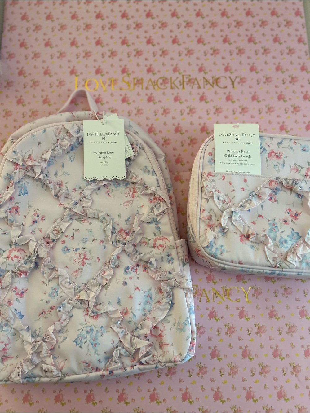 LoveShackFancy Backpack NWT - Picture 7 of 7